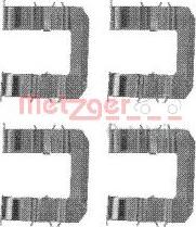 Metzger 109-1735 - Комплектуючі, колодки дискового гальма autozip.com.ua