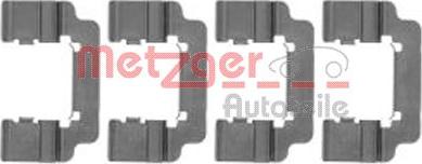 Metzger 109-1777 - Комплектуючі, колодки дискового гальма autozip.com.ua