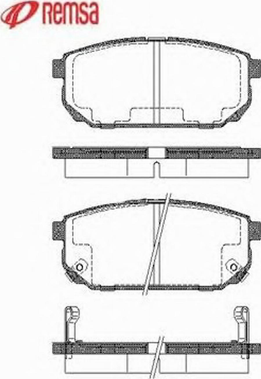 Metzger 104202 - Гальмівні колодки, дискові гальма autozip.com.ua