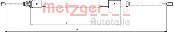 Metzger 10.4716 - Трос, гальмівна система autozip.com.ua