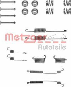 Metzger 105-0599 - Комплектуючі, барабанний гальмівний механізм autozip.com.ua