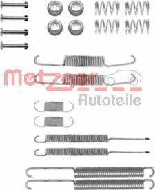 Metzger 105-0598 - Комплектуючі, барабанний гальмівний механізм autozip.com.ua