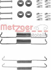 Metzger 105-0521 - Комплектуючі, барабанний гальмівний механізм autozip.com.ua