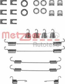 Metzger 105-0656 - Комплектуючі, барабанний гальмівний механізм autozip.com.ua