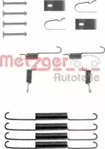 Metzger 105-0664 - Комплектуючі, барабанний гальмівний механізм autozip.com.ua