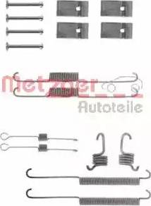 Metzger 105-0688 - Комплектуючі, барабанний гальмівний механізм autozip.com.ua