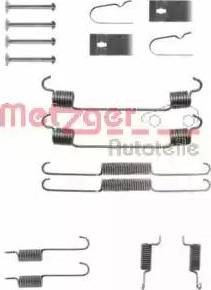 Metzger 105-0675 - Комплектуючі, барабанний гальмівний механізм autozip.com.ua