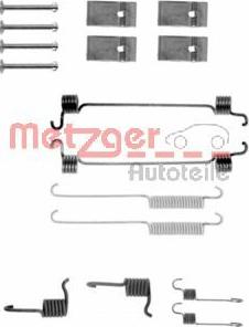 Metzger 105-0676 - Комплектуючі, барабанний гальмівний механізм autozip.com.ua