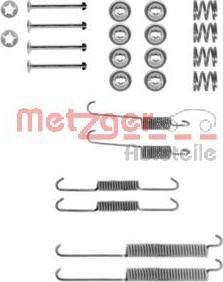 Metzger 105-0678 - Комплектуючі, барабанний гальмівний механізм autozip.com.ua