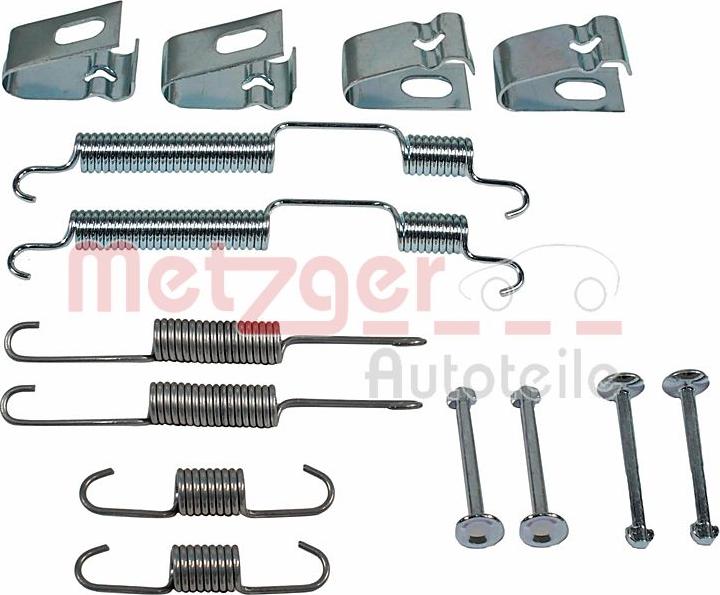 Metzger 105-0054 - Комплектуючі, барабанний гальмівний механізм autozip.com.ua