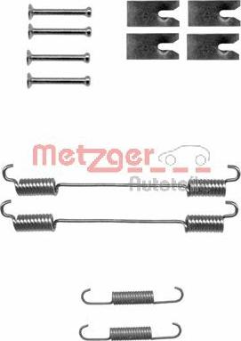 Metzger 105-0862 - Комплектуючі, барабанний гальмівний механізм autozip.com.ua