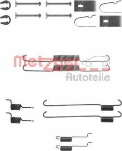 Metzger 105-0815 - Комплектуючі, барабанний гальмівний механізм autozip.com.ua