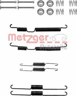 Metzger 105-0813 - Комплектуючі, барабанний гальмівний механізм autozip.com.ua