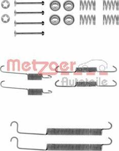 Metzger 105-0756 - Комплектуючі, барабанний гальмівний механізм autozip.com.ua