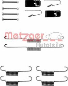 Metzger 105-0723 - Комплектуючі, барабанний гальмівний механізм autozip.com.ua