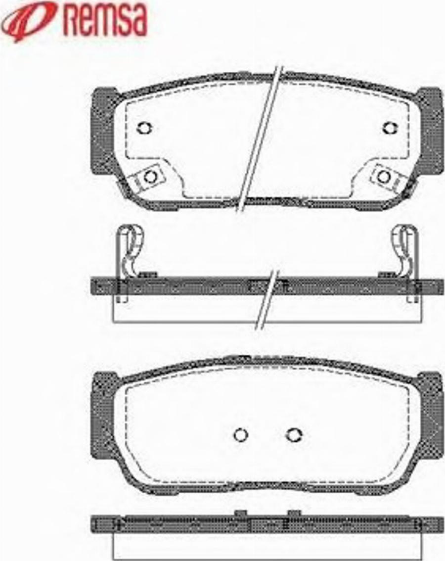 Metzger 1063.02 - Гальмівні колодки, дискові гальма autozip.com.ua