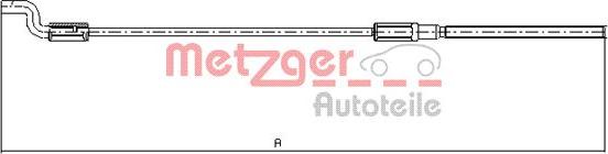 Metzger 10.7621 - Трос, гальмівна система autozip.com.ua