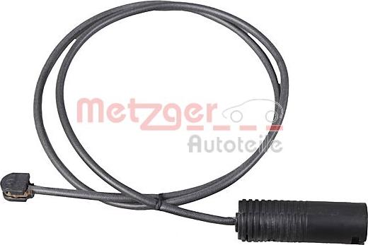 Metzger 1190062 - Сигналізатор, знос гальмівних колодок autozip.com.ua