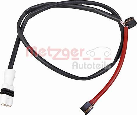 Metzger 1190008 - Сигналізатор, знос гальмівних колодок autozip.com.ua