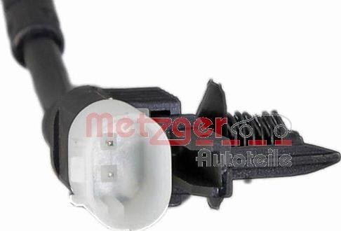 Metzger 1190380 - Сигналізатор, знос гальмівних колодок autozip.com.ua