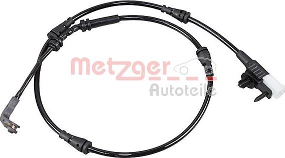 Metzger 1190339 - Сигналізатор, знос гальмівних колодок autozip.com.ua