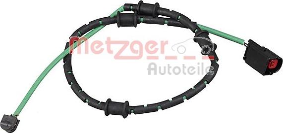 Metzger 1190321 - Сигналізатор, знос гальмівних колодок autozip.com.ua