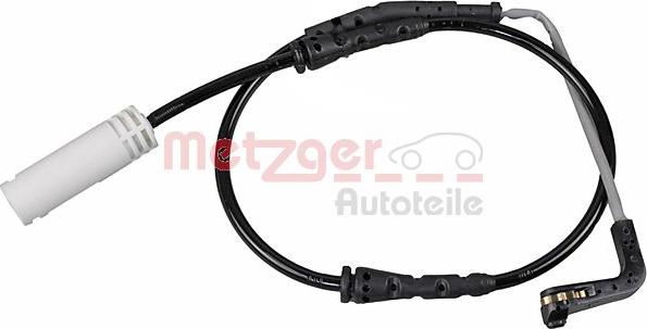 Metzger 1190242 - Сигналізатор, знос гальмівних колодок autozip.com.ua