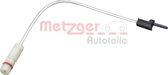 Metzger 1190207 - Сигналізатор, знос гальмівних колодок autozip.com.ua