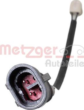 Metzger 1190236 - Сигналізатор, знос гальмівних колодок autozip.com.ua