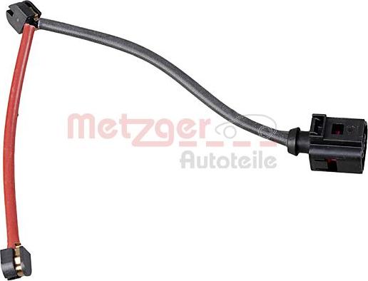 Metzger 1190273 - Сигналізатор, знос гальмівних колодок autozip.com.ua