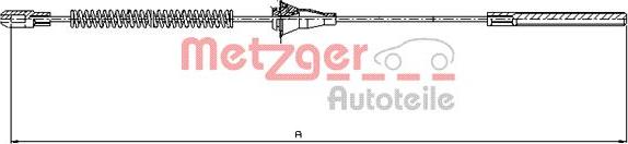 Metzger 11.5754 - Трос, гальмівна система autozip.com.ua