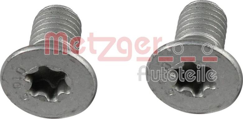 Metzger 11669K - Болт, диск гальмівного механізму autozip.com.ua
