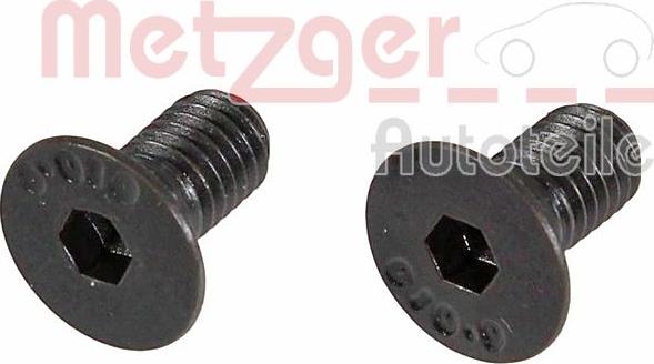 Metzger 11665K - Болт, диск гальмівного механізму autozip.com.ua