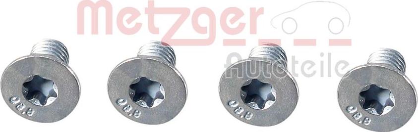 Metzger 11663K - Болт, диск гальмівного механізму autozip.com.ua