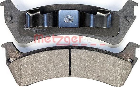 Metzger 1170434 - Гальмівні колодки, дискові гальма autozip.com.ua
