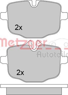 Marshall M2624703 - Гальмівні колодки, дискові гальма autozip.com.ua