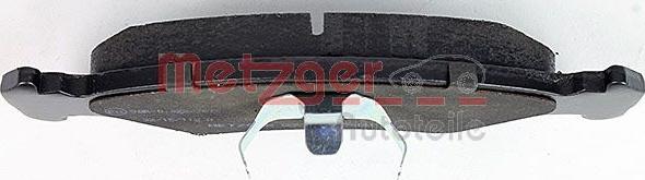 Metzger 1170181 - Гальмівні колодки, дискові гальма autozip.com.ua