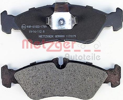 Metzger 1170179 - Гальмівні колодки, дискові гальма autozip.com.ua