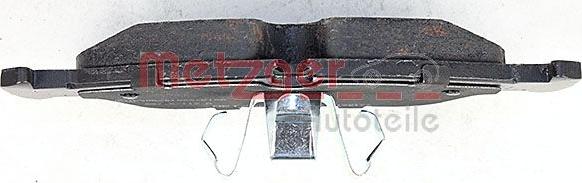 Metzger 1170177 - Гальмівні колодки, дискові гальма autozip.com.ua