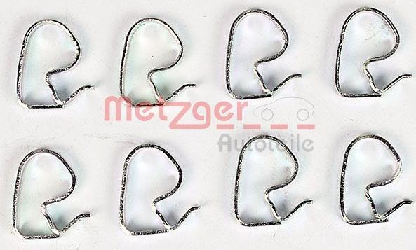 Metzger 1170821 - Гальмівні колодки, дискові гальма autozip.com.ua