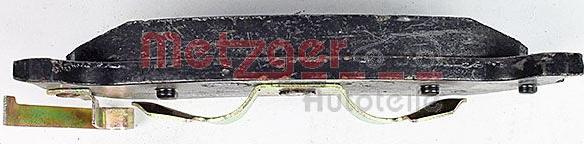 Metzger 1170339 - Гальмівні колодки, дискові гальма autozip.com.ua