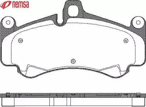 Metzger 1170764 - Гальмівні колодки, дискові гальма autozip.com.ua