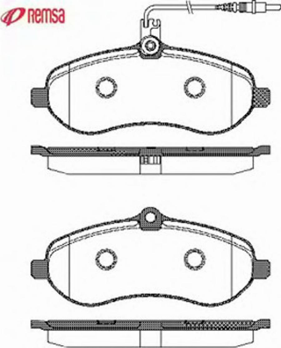 Metzger 129201 - Гальмівні колодки, дискові гальма autozip.com.ua