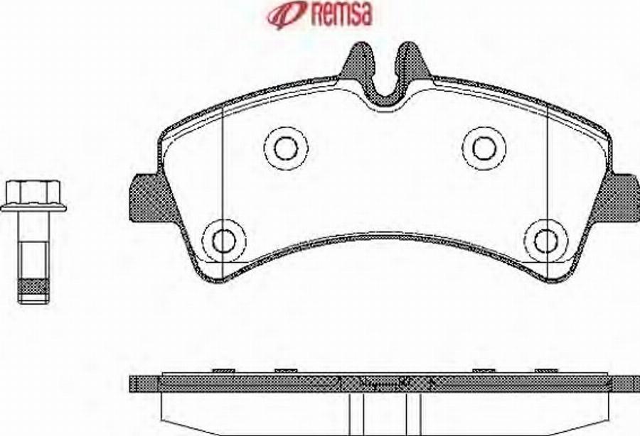 Metzger 124780 - Гальмівні колодки, дискові гальма autozip.com.ua