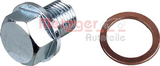 Metzger 8030089 - Різьбова пробка, масляний піддон autozip.com.ua