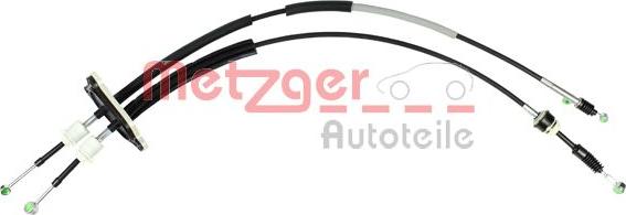 Metzger 3150057 - Трос, ступінчаста коробка передач autozip.com.ua