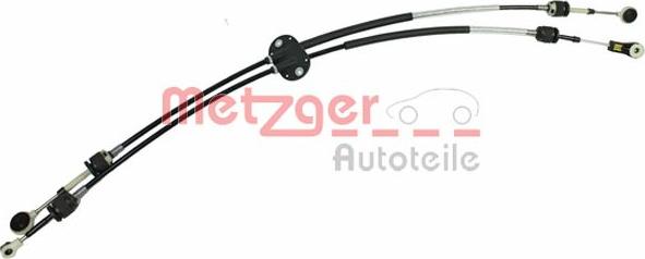 Metzger 3150200 - Трос, ступінчаста коробка передач autozip.com.ua