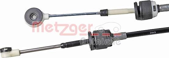 Metzger 3150283 - Трос, ступінчаста коробка передач autozip.com.ua