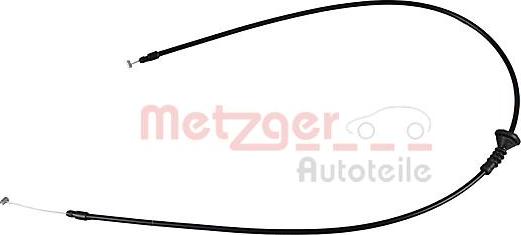 Metzger 3160055 - Тросик замка капота autozip.com.ua