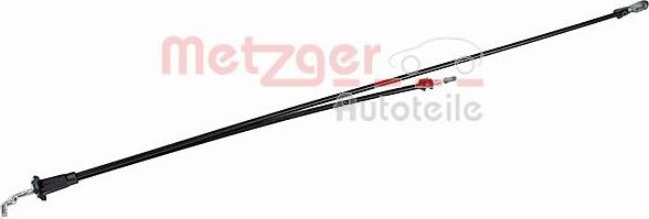 Metzger 3160012 - Трос, регулювання спинки сидіння autozip.com.ua